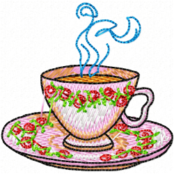 Mugs Embroidery Design 5 Mugs Embroidery Design 5